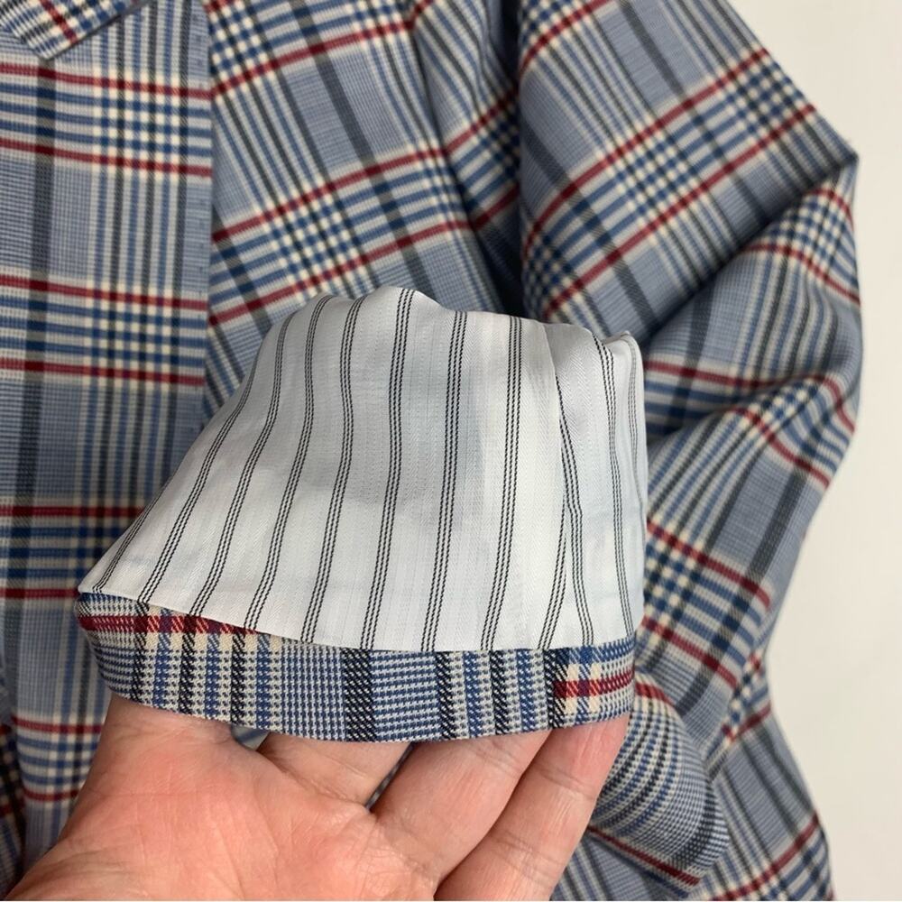 Rag & Bone women's size 14 Elsie gray check blazer new xl plaid suit blue busi - Picture 10 of 13